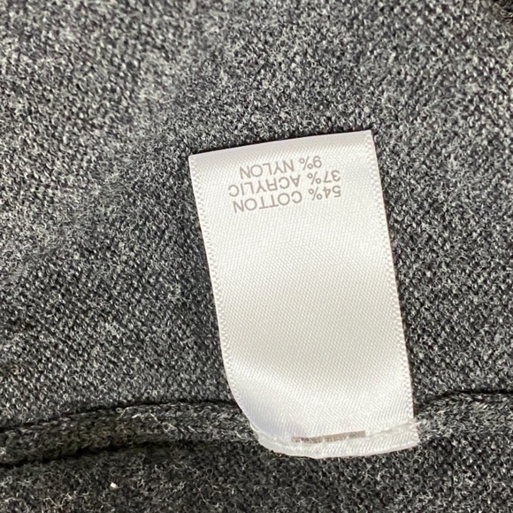 Roundtree & Yorke Charcoal Gray 1/4 Zip Pullover Sweater Men’s Big & Tall 3XT - Picture 6 of 7